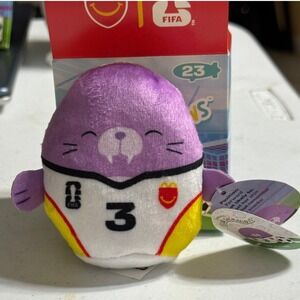 McDonalds Squishmallows Winnie Walrus FIFA World Cup 26 Purple Soccer Jersey 3